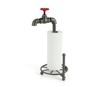Balvi Tissue holder Pipeline shaped pipe tap industrial style Iron. kitchen roll holders 39x22, 5x18,