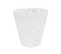 Balvi Wastebasket Letters White colour Plastic 30cm
