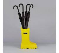 Balvi Yellow Wellington Boot Umbrella Stand With Metal Water Tray