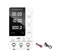 BALYDLUL Adjustable DC Lab Power Supply 32V 6A 30V10A Regulated Switching Power(SPS-C1203 White)