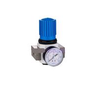 BALYDLUL Pneumatic air pressure regulator 1/8 1/4 3/8 inch MINI type with pressure gauge air source treatment units(3/8")