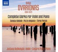 Balys Dvarionas - Complete Works For Violin And Piano - CD - K4z