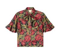 Balzac Blouse Flowers Red S / FR 36