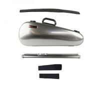 BAM 2003XL Hightech Cabin Violin Case Bundle Silver Carbon