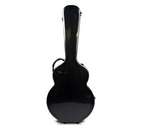 BAM 8004XL Hightech Arch Top 16" Guitar Case Black Carbon Look