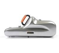 Bam Altsaxofon La Defense Case, Paint: brushed aluminum