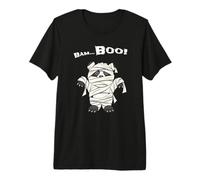 Bam-Boo Halloween Pun Spooky Cute Panda Mummy Bear Premium T-Shirt