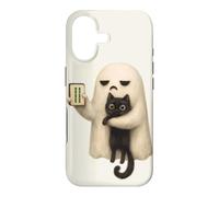 Bam Boo Tile Player Halloween Ghost Mahjong Cat Fall Season Case for iPhone 17