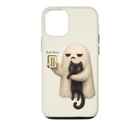 Bam Boo. Tile Player Halloween Ghost Mahjong Cat Spooky Case for iPhone 12/12 Pro