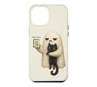 Bam Boo. Tile Player Halloween Ghost Mahjong Cat Spooky Case for iPhone 12 Pro Max