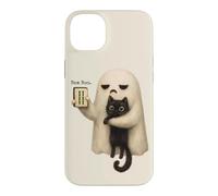 Bam Boo. Tile Player Halloween Ghost Mahjong Cat Spooky Case for iPhone 14 Plus