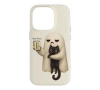 Bam Boo. Tile Player Halloween Ghost Mahjong Cat Spooky Case for iPhone 14 Pro
