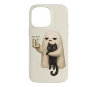 Bam Boo. Tile Player Halloween Ghost Mahjong Cat Spooky Case for iPhone 14 Pro Max