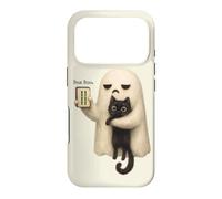 Bam Boo. Tile Player Halloween Ghost Mahjong Cat Spooky Case for iPhone 17 Pro
