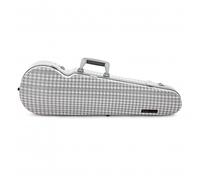 BAM Cabourg Hightech Contoured Violin Case Silver Limited Edition