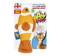 Bam CATNIP 100% AMERICAN STRONG CATNIP CAT TOYS (CATNIP CLOWNFISH)