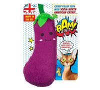 BAM Catnip Genie Aubergine Cat Toy - Single