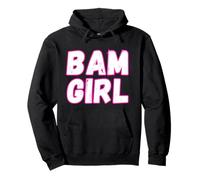 Bam Girl, Funny, Cute, Trending, Country Pullover Hoodie