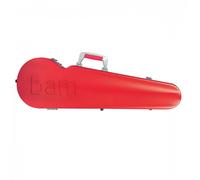 BAM Graffiti Hightech Contoured Viola Case Raspberry Red & Silver