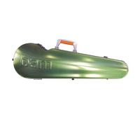 BAM Graffiti Hightech Contoured Violin Case Green & Orange