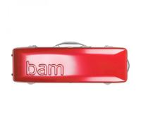 BAM Graffiti Hightech Oblong Viola Case Raspberry Red & Silver