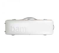 BAM Graffiti Hightech Oblong Violin Case White & Orange