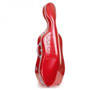 BAM Graffiti Hightech Slim Cello Case Raspberry Red & Silver