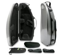BAM High-tech Alto Sax Case - Graphite / Tweed Look