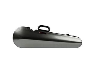 BAM Hightech Contoured Violin Case 4/4 Silver Carbon