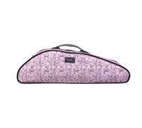 BAM HO2000XLF Hoody for Hightech Slim Violin Case Pink Flowers
