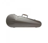 BAM LOpera Supreme Hightech Shaped Viola Case Champagne/Silver