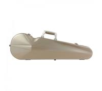 BAM LOpera Supreme Polycarbonate Violin Case Champagne & Silver