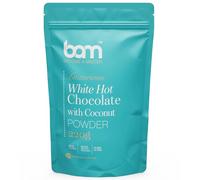 BAM Luxurious White Hot Chocolate with Coconut Powder Drink Mix, 220 g, 7 Servings