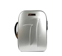 BAM New Trekking Bb Clarinet and Music Stand Case Brushed Aluminium