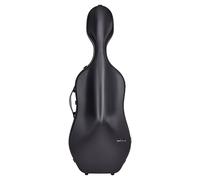 BAM SUP1005XL Hightech Polycarbonate Cello Case Black with Black Handle