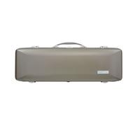 BAM Supreme Hightech Oblong Violin Case Champagne with Silver Handle