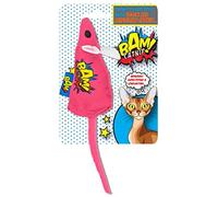 BAM! Catnip Mouse Cat Toy - Pink
