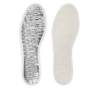 Bama Alutherm Airtech Shoe Insoles - Warm Inner Soles with Air Chamber Insulation and Aluminium Cold Protection Shield Reliable Winter Inserts for Adults UK 9/10-42/43 EUR - 1 Pair