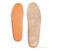 Bama Comfort Memory Foam Insole - Cushioned Footbed for Targeted Support & Breathability - Unisex Shoe Insert, Brown/Orange - UK 3/4-36/37 EUR