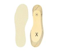 Bama Essentials Dry & Fresh Insoles - Cut to Size UK 2,5-11 | 30cm Max - Terry Cloth Latex Foam - Moisture Absorbing Breathable Shoe Inserts for Barefoot Shoes - Washable | Trim to Fit