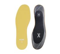 Bama Premium Leather - Insoles, Shoe Inserts Made from Leather, Shock-Absorbing Soles with Activated Carbon for Adults, 1 Pair - Cut to Size