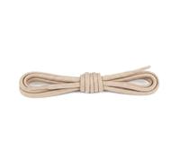 Bama Round Cotton Shoe Laces - 1 Pair, 100% Cotton, Strong & Colour-Fast Replacement Laces for Everyday Trainers, Casual Shoes & Boots (Beige | 90 cm - 36 inch - 5 to 6 eyelet pairs)