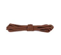 Bama Round Cotton Shoe Laces - 1 Pair, 100% Cotton, Strong & Colour-Fast Replacement Laces for Everyday Trainers, Casual Shoes & Boots (Middle-Brown | 90 cm - 36 inch - 5 to 6 eyelet pairs)