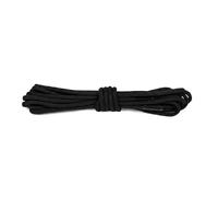 Bama Round Cotton Shoe Laces - 1 Pair, 100% Cotton, Strong & Colour-Fast Replacement Laces for Everyday Trainers, Casual Shoes & Boots (Black | 75 cm - 29 inch - 4 to 5 eyelet pairs)