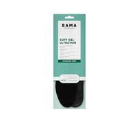 Bama Soft Gel Ultrathin Shoe Insoles - Cushioning Gel Shoe Inner Soles with Micro Velor Cover Shock-Absorbing Inserts for Adults Soles for Adults 1 Pair - UK 4/5-37/38 EUR