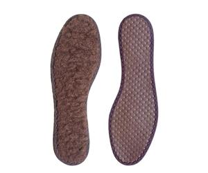 Bama Standard Merino Sheepskin Insoles - Warm Lambswool Thermal Padding with Soft Latex Foam Unisex Winter Boot & Welly Wool Insoles Size - UK 9/10