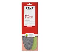 Bama Work & Garden Shoe Insoles - Warm Shoe Inner Soles for Rubber Work Boots and Shoes Winter Inserts for Heavy Use Soles for Adults 1 Pair - UK 3-4/36-37 EUR