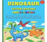Bambam Books DINOSAUR LETTER TRACING & COLORING: Alphabet Writing Practice Bambam Books Multicolor