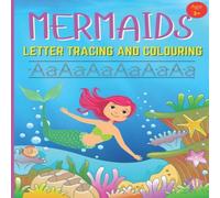 Bambam Books Mermaids Letter Tracing & Colouring: Alphabet Writing Practice Bambam Books Multicolor