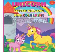 Bambam Books UNICORN LETTER TRACING & COLOURING : Handwriting Practice Book Bambam Books Multicolor